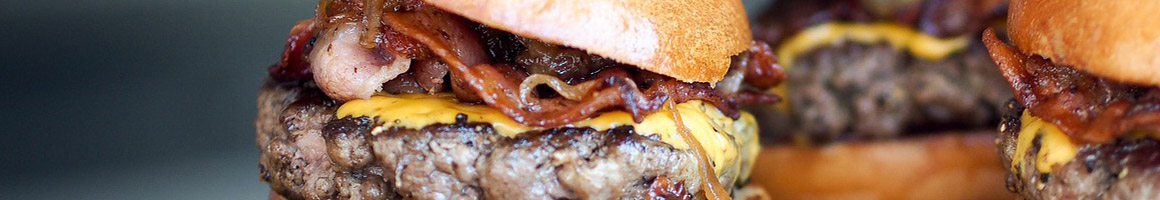 Eating American (New) American (Traditional) Burger at Village Burger Bar restaurant in Allen, TX.
